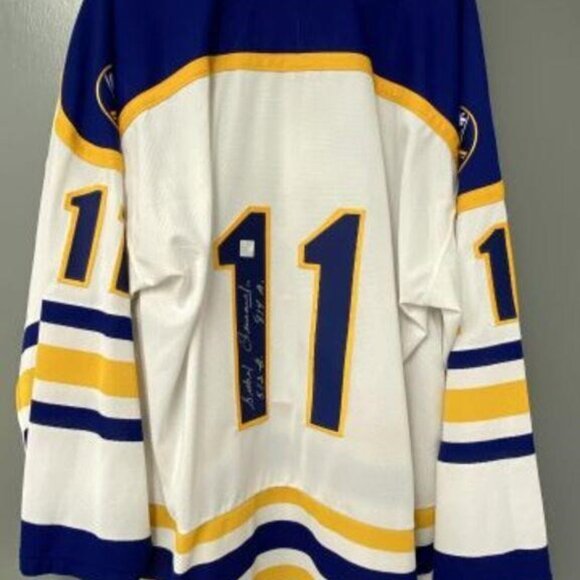 Gilbert Perreault Buffalo Sabres CCM Autographed Jersey with CSI CoA - Picture 2 of 14